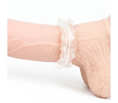 Прозрачное эрекционное кольцо POWER PLUS COCK RING Прозрачное эрекционное кольцо POWER PLUS COCK RING