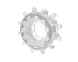 Прозрачное эрекционное кольцо POWER PLUS COCK RING-foto4
