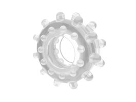 Прозрачное эрекционное кольцо POWER PLUS COCK RING-foto4