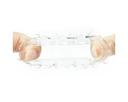 Прозрачное эрекционное кольцо POWER PLUS COCK RING-foto2