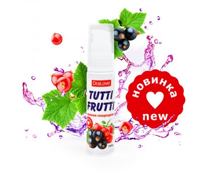 Гель увлажняющий оральный "TUTTI-FRUTTI свежая смородина", 30 гр. Гель увлажняющий оральный "TUTTI-FRUTTI свежая смородина", 30 гр.