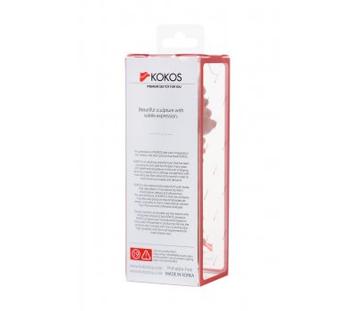 Насадка KOKOS с дополнительной стимуляцией, реалистичная, 15,8 см Насадка KOKOS с дополнительной стимуляцией, реалистичная, 15,8 см