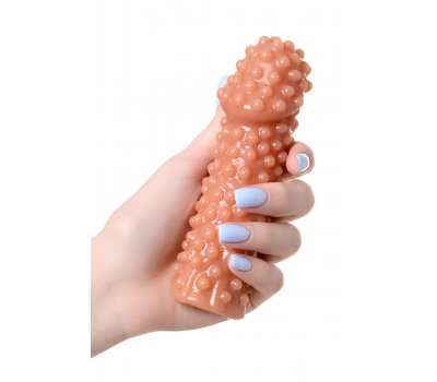 Насадка KOKOS с дополнительной стимуляцией, реалистичная, 15,8 см Насадка KOKOS с дополнительной стимуляцией, реалистичная, 15,8 см