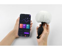 Анальная смарт-пробка со съемным хвостиком Magic Motion «Bunny» с управлением через смартфон, Ø 2,9 см-foto14