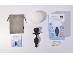 Анальная смарт-пробка со съемным хвостиком Magic Motion «Bunny» с управлением через смартфон, Ø 2,9 см-foto3