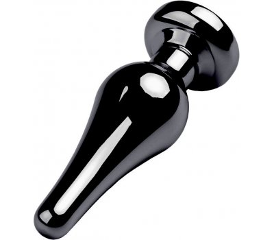 Черная пробка с изумрудным стразом L, Ø 4,2 см, 13 см Черная пробка с изумрудным стразом L, Ø 4,2 см, 13 см