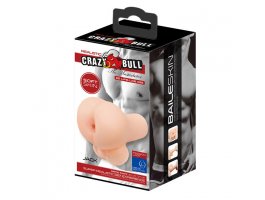 Мастурбатор с вибрацией анус с мошонкой из линейки Crazy Bull-foto6
