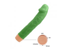 Вибратор-реалистик 23 см, Ø 4,3 см, зеленый-foto9