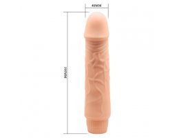 Вибратор мягкий реалистичный, Ø 4 см, 19,5 см-foto6