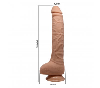 Реалистичный фаллос с мошонкой «Dick», телесный, 27 см, Ø 4,2 Реалистичный фаллос с мошонкой «Dick», телесный, 27 см, Ø 4,2
