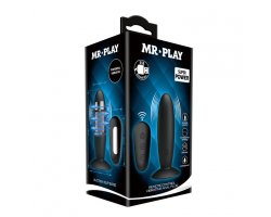 Анальная пробка «Mr.Play» с дистанционным пультом и 12 режимами вибрации-foto7