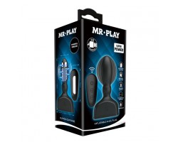 Расширяющаяся анальная пробка «Mr.Play» с вибрацией и дистанционным управлением-foto4