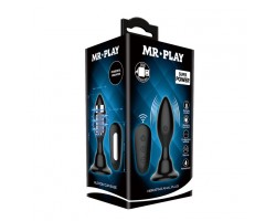 Анальная пробка «Mr.Play» с вибрацией и дистанционным управлением-foto8