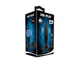 Анальная втулка «Mr.Play» с вибрацией, 12,8 см, Ø 3,1 см-foto4