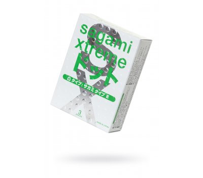 Латексные презервативы Sagami Xtreme Type-E, №3 Латексные презервативы Sagami Xtreme Type-E, №3