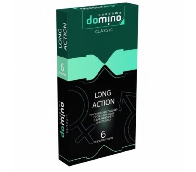 Презервативы Domino Classic LONG ACTION, №6