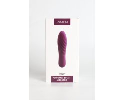 Перезаряжаемая вибропуля Svakom «Tulip», фиолетовая-foto4