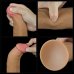 Двухслойный перезаряжаемый ротатор на присоске Platinum Silicone, 22,8 см, Ø 4,9 см
