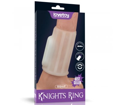 Насадка с вибрацией Ridge Knights Ring, Ø 3,7 см Насадка с вибрацией Ridge Knights Ring, Ø 3,7 см