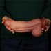Фаллоимитатор Dual Layer Platinum Silicone Cock, 24,5 см, Ø 6-7 см