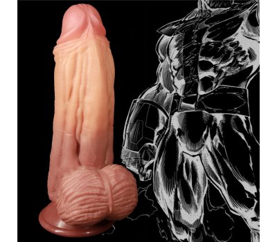 Фаллоимитатор Dual Layer Platinum Silicone Cock, 24,5 см, Ø 6-7 см