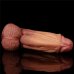 Фаллоимитатор Dual Layer Platinum Silicone Cock, 24,5 см, Ø 6-7 см
