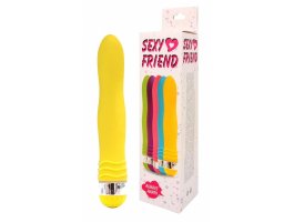 Желтый вибромассажёр Sexy friend, Ø 2,9 см-foto2
