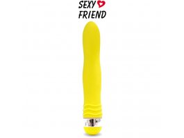 Желтый вибромассажёр Sexy friend, Ø 2,9 см Желтый вибромассажёр Sexy friend, Ø 2,9 см