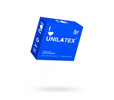 Презервативы классические латексные Unilatex Natural Plain, 18 см, 5,4 см, 3 шт Презервативы классические латексные Unilatex Natural Plain, 18 см, 5,4 см, 3 шт