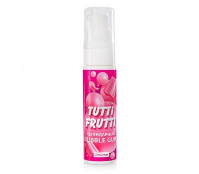 Интимный гель TUTTI-FRUTTI BUBBLE GUM, 30 гр