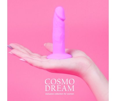 Втулка-фаллос розовый, Ø 2,3