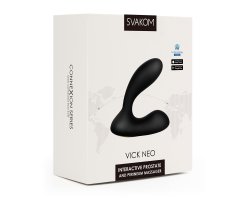 Массажер простаты Svakom «Vick Neo Black» с управлением через приложение, черный, 11 см, Ø 2,6 см-foto6