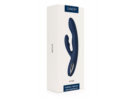 Вибратор Svakom «Aylin Dark Blue» с пульсирующей головкой, синий, 21,5 см, Ø 3,3 см-foto8