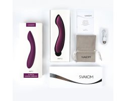 Вибратор Svakom «Amy 2» фиолетовый,17 см, Ø 3 см-foto3