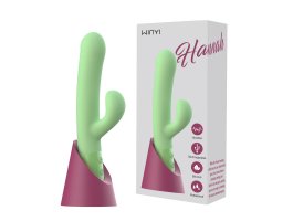Вибратор-кролик WINYI «HANNAH», мятный, 25 см, Ø 3,5 см Вибратор-кролик WINYI «HANNAH», мятный, 25 см, Ø 3,5 см