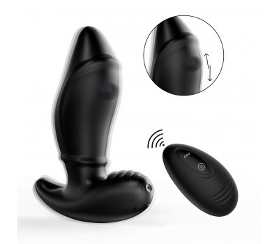 Анальный вибростимулятор WINYI «ALEX», черный, 9,4 см, Ø 2,4 см Анальный вибростимулятор WINYI «ALEX», черный, 9,4 см, Ø 2,4 см