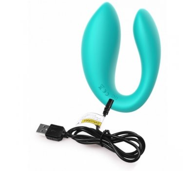 НЕКОМПЛЕКТ! Стимулятор для пар WINYI «HELEN», бирюзовый