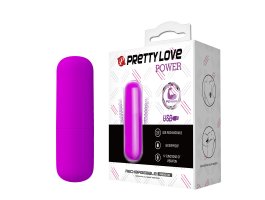 Вибропуля пурпурная Pretty Love Power, 6 см, Ø 1,8 см Вибропуля пурпурная Pretty Love Power, 6 см, Ø 1,8 см