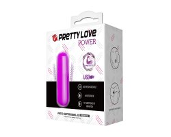 Вибропуля пурпурная Pretty Love Power, 6 см, Ø 1,8 см-foto4