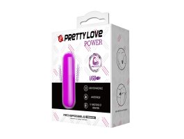 Вибропуля пурпурная Pretty Love Power, 6 см, Ø 1,8 см-foto4