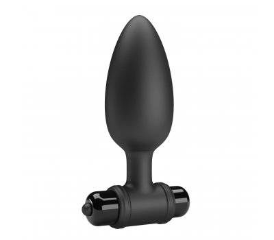 Анальная пробка черного цвета с вибрацией Vibrating Butt Plug, 11,8 см, Ø 3,8 см Анальная пробка черного цвета с вибрацией Vibrating Butt Plug, 11,8 см, Ø 3,8 см