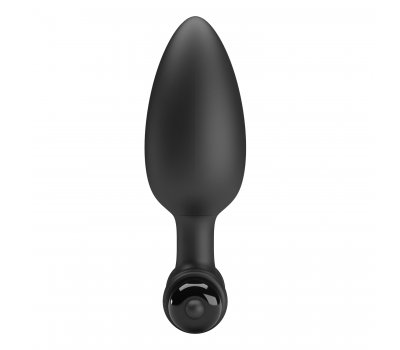 Анальная пробка черного цвета с вибрацией Vibrating Butt Plug, 11,8 см, Ø 3,8 см Анальная пробка черного цвета с вибрацией Vibrating Butt Plug, 11,8 см, Ø 3,8 см
