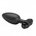 Анальная пробка черного цвета с вибрацией Vibrating Butt Plug, 11,8 см, Ø 3,8 см Анальная пробка черного цвета с вибрацией Vibrating Butt Plug, 11,8 см, Ø 3,8 см