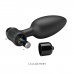 Анальная пробка черного цвета с вибрацией Vibrating Butt Plug, 11,8 см, Ø 3,8 см Анальная пробка черного цвета с вибрацией Vibrating Butt Plug, 11,8 см, Ø 3,8 см