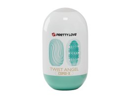 Двустороннее яйцо-мастурбатор Pretty Love Twist Angel Cupid-X-foto3