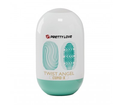 Двустороннее яйцо-мастурбатор Pretty Love Twist Angel Cupid-X