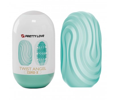 Двустороннее яйцо-мастурбатор Pretty Love Twist Angel Cupid-X