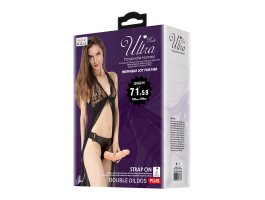 Двойной страпон с реалистичными насадками Ultra Passionate Harness-foto4