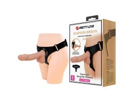 Страпон с реалистичной насадкой Harness Briefs Jerry Страпон с реалистичной насадкой Harness Briefs Jerry