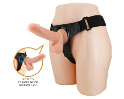 Страпон с реалистичной насадкой Harness Briefs Tom-foto7